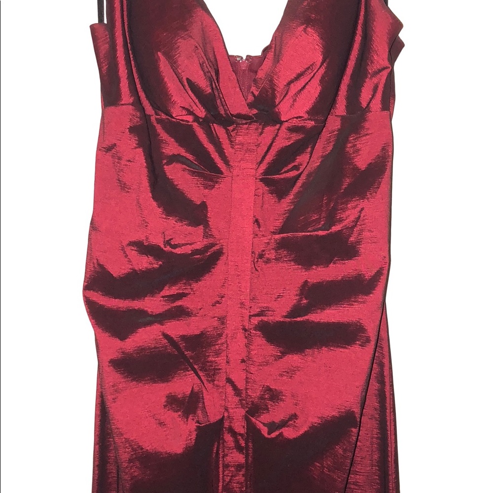 Red Mermaid Prom Dress